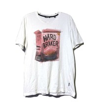 Only &amp; Sons Mens White Hard Braker Favorite Cereal T Shirt Size Large - $9.89