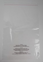 25 Uline Clear Poly Bags 14x20 1.5 Resealable Suffocation Warning Amazon FBA - £11.35 GBP