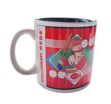 Vintage 1993 Cincinnati Reds Ceramic Coffee Tea Mug Baseball MLB  - £14.89 GBP