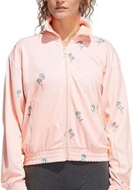Adidas Womens Coral Floral Long Sleeve Jacket - $32.50