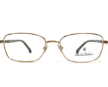 Brooks Brothers Eyeglasses Frames BB497 1526 Brown Gold Rectangular 52-1... - $74.58