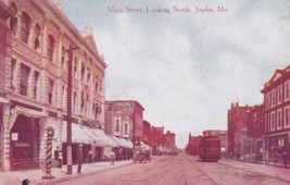 Main Street Looking North Joplin Missouri MO Postcard N29 - £2.30 GBP