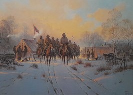 Jackson&#39;s Winter Campaign - A Limited Edition Print by G Harvey - American Civil - £280.64 GBP