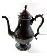 Vintage 1847 Roger Bros REMEMBRANCE Silverplated Coffee Pot 9801-Has Som... - $21.88 CAD