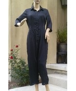 Ankle Length Jumpsuit w/Front Button Closure by NA-KD (Satin Boilersuit)... - £37.63 GBP