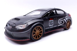 Subaru Wrx Sti 2016 Widebody Silver &#39;JDM TUNERS&#39; 1:24 Model JADA TOYS - $5.03