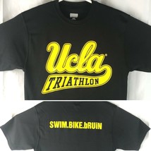 UCLA Triathlon Swim Bike bRUiN M Performance Jersey Medium Mens Augusta ... - £18.15 GBP