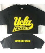 UCLA Triathlon Swim Bike bRUiN M Performance Jersey Medium Mens Augusta ... - £18.05 GBP