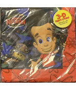 JIMMY NEUTRON Birthday Party SMALL NAPKINS (16)  Supplies Beverage Servi... - €6,24 EUR