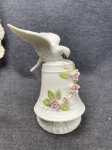 Touch of Rose by Roman - Bird On A Bell - Porcelain  Excellent Estate Find EUC - £4.67 GBP