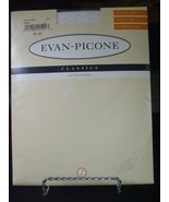 Evan-Picone Sheerest Sheer Control Top Paris White Pantyhose - Size Ample - £7.68 GBP