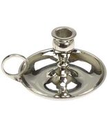 Nickel-Plated Chime (Mini) Chamberstick Candle Holder! - €10,26 EUR
