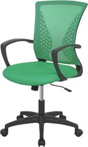 Home Office Chair Mid Back PC Swivel Lumbar Support Adjustable Desk Task... - £46.34 GBP