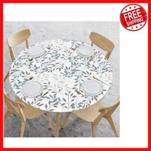 Modern Fitted Tablecloth for 40-44in Round Tables - Perfect for Any Occa... - $31.67