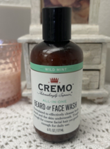 Cremo Wild Mint 2 n1 Beard &amp; Face Wash, 6 Fluid Oz - £8.10 GBP