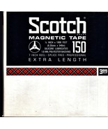 Scotch 150 Reel to Reel Recording Tape 7&quot; Reel, 1800 ft - $7.80
