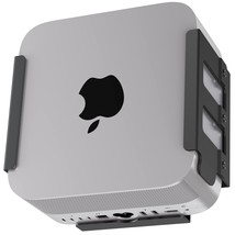 Mac Studio Mount, Heat Dissipation Design Anti-Scratch Aluminum Desktop, Under D - £43.84 GBP