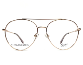 Candie&#39;s Brille Rahmen CA0173 028 Glänzend Rotgold Rund Draht Felge 55-15-140 - $39.59