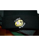 It Could Be Worse Smiley Face, Positive Vibes, Optimistic, Embroidered B... - £18.18 GBP