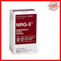NRG-5 Emergency Food Ration 500g - 2380 kcal  Bars for Survival - $583.63 MXN
