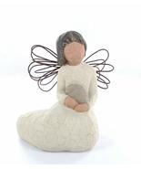 Willow Tree Retired Angel of Protection Ornament - Girl Holding Bunny - £45.13 GBP