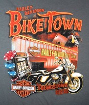 Harley Davidson Black 3XL mens T-Shirt w/ pocket BIKE TOWN of Youngstown... - £13.47 GBP