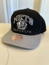 Brooklyn Nets Mitchell &amp;Ness Adult SnapBack  - £19.51 GBP