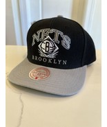 Brooklyn Nets Mitchell &amp;Ness Adult SnapBack  - £19.41 GBP