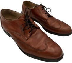 Stuart McGuire Mens Brown Ortho Vent Spring Step Cushion Wingtip Shoes 12 D - $511.84 MXN