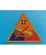 POST WWII, U.S. ARMY, OCCUPATION PERIOD, II ARMORED CORPS, BULLION, PATCH - $48.02 CAD