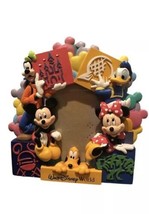 Disney World 3D Sculpted Photo Frame Mickey Minnie Goofy Donald Collecti... - $24.74