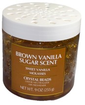 1ea Brown Vanilla Sugar Mola Scent Odor Neutralizer Air Fresh 9oz/Crysta... - $143.60 MXN