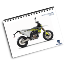 HUSQVARNA 2021 - 701 SUPERMOTO US - OWNERS MANUAL - REPRINTED COMB BOUND - $49.99 HUSQVARNA 2021 - 701 SUPERMOTO US - OWNERS MANUAL - REPRINTED COMB BOUND - $49.99