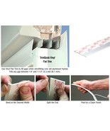 White TrimQuick 1-3/4&quot; Flat Vinyl Trim - 12 ft Long - Pack of 2 - $91.87 CAD