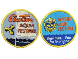 1970&#39;s Austin Aqua Festival Patch pair - £198.92 GBP