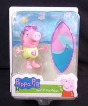 Peppa Pig figure Surf n&#39; Fun Peppa blister pack NEW - £5.55 GBP