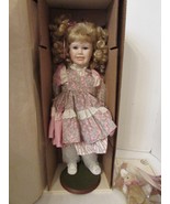 WORLD GALLERY LEXEY CHILDREN IN PORTRAITURE ALICE WOLLEYDT 22&quot; DOLL LTD ... - $19.75