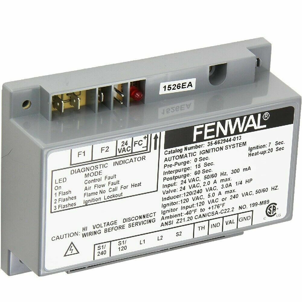 Fenwal 35-662944-013 Automatic Ignition Control System SAME DAY SHIPPING - $142.55