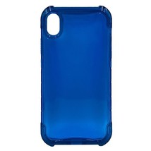 Transparent ICE Case Cover for iPhone Xs Max 6.5&quot; BLUE - £4.68 GBP