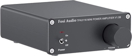 V1.0B 2 Channel Amplifier Stereo Audio Amp Mini Hi-Fi Class D Integr - €93,56 EUR