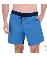 Spyder Mens Swim Shorts Blue UV Protection Stretch Quick-Dry Pockets Bri... - $51.02 CAD