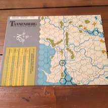 SPI Strategy And Tactics #69 Tannenberg Board Game Map Only - $297.14 MXN