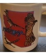 Vintage Arizona Coffee Cup Roadrunner Southwest Mug - £11.73 GBP
