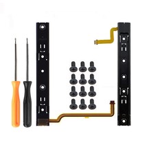 Right And Left Slide Rail Replacement With Flex Cable Fix Part For Nintendo - £31.14 GBP