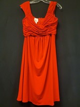 Suzi Chin for Maggie Boutique Sleeveless Ruched Empire Waist Dress Size 10 - $275.50 MXN