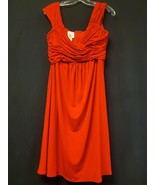 Suzi Chin for Maggie Boutique Sleeveless Ruched Empire Waist Dress Size 10 - $275.50 MXN