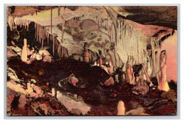 Temple of Silence Cave of the Winds Manitou Colorado CO UNP Linen Postcard W22 - £2.33 GBP