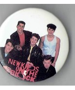 Vintage new Kids On the Block NKOTB 1.5&quot; pin button #2 - $34.51 CAD