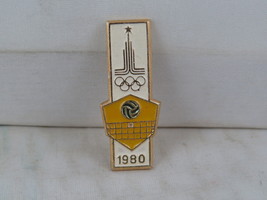 1980 Moscow Summer Olympics Pin - Volleyball Event - Stamped Pin - £11.94 GBP