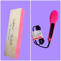Karma Beauty Ionic Balancing Straightening Brush - Pink NIB - $54.44